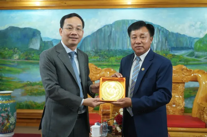 Khởi công Dự án xây dựng Đài phát thanh, phát hình tại tỉnh Hủa Phăn (Lào) - Ảnh 5.