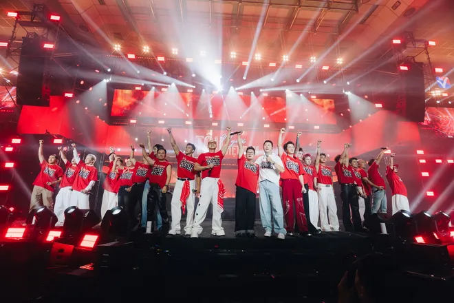 Đêm nhạc gắn kết yêu thương, hướng về đồng bào vùng lũ của các Anh tài - Ảnh 8.