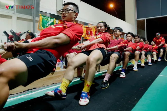 Một buổi tập của ĐT kéo co Việt Nam chuẩn bị cho SEA Games 33- Ảnh 20.