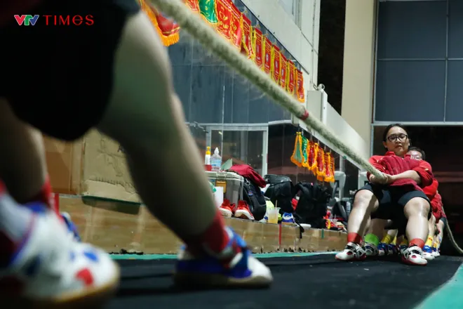 Một buổi tập của ĐT kéo co Việt Nam chuẩn bị cho SEA Games 33- Ảnh 23.