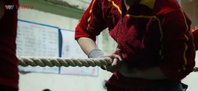 Một buổi tập của ĐT kéo co Việt Nam chuẩn bị cho SEA Games 33- Ảnh 9.