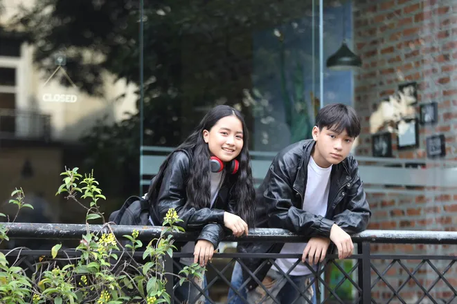 "Biên" nhỏ Phạm Đức Phong của Cách em 1 milimet: Đến với diễn xuất để chữa tính nhút nhát - Ảnh 3.