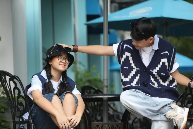 "Biên" nhỏ Phạm Đức Phong của Cách em 1 milimet: Đến với diễn xuất để chữa tính nhút nhát - Ảnh 8.