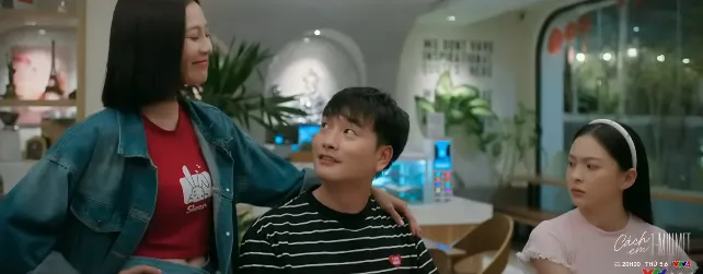 Cách em 1 milimet - Tập 21: Thấy Tú thân thiết với Đức, Nga khó chịu ra mặt - Ảnh 5.