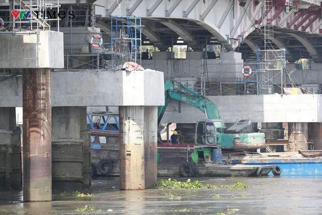 TP Hồ Chí Minh: Cầu Bình Triệu 1 thông xe sau khi nâng tĩnh không - Ảnh 6.