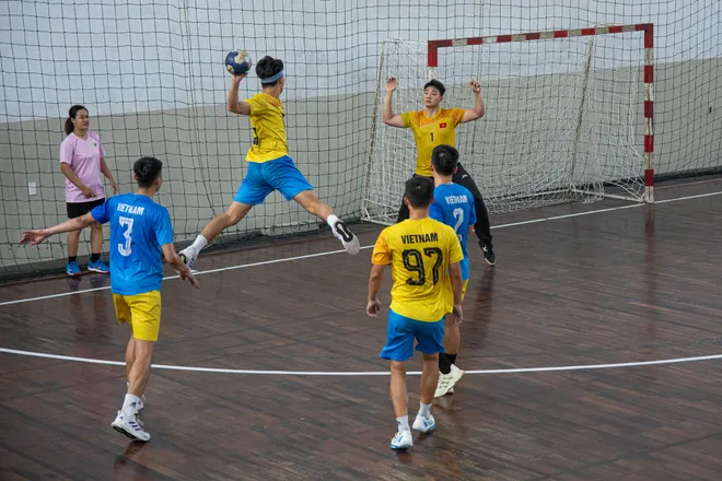 Bóng ném Việt Nam bứt tốc, quyết tâm bảo vệ ngôi vương SEA Games- Ảnh 10. Bóng ném Việt Nam bứt tốc, quyết tâm bảo vệ ngôi vương SEA Games- Ảnh 10.