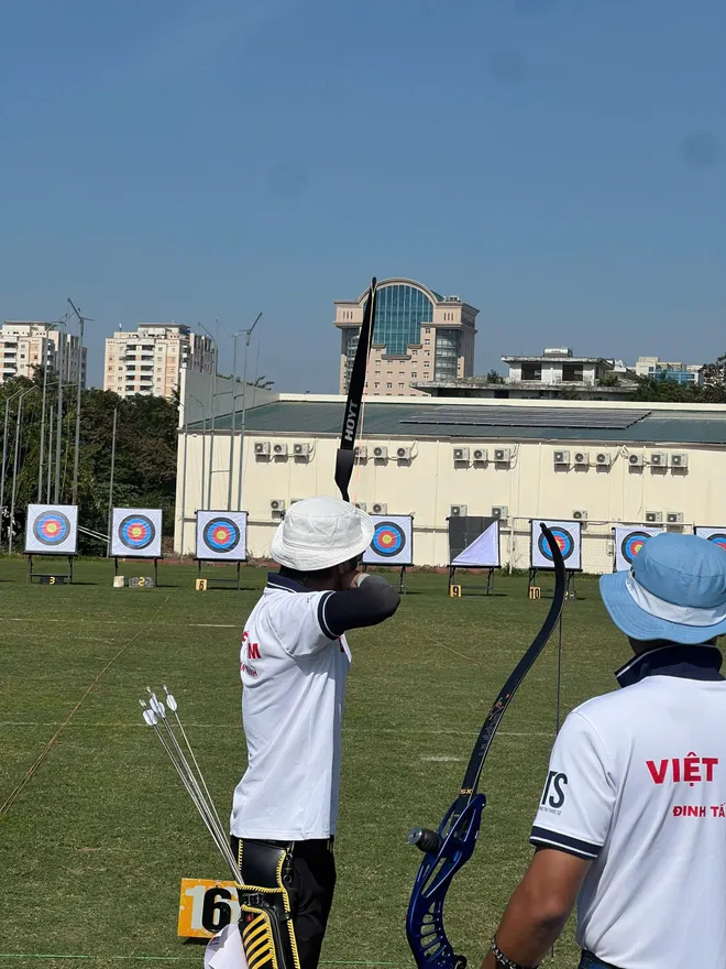 VTV Archery gây ấn tượng với 4 bộ huy chương tại Giải Vô địch Bắn cung – Cung Barebow và Cự ly quốc gia 2025- Ảnh 2. VTV Archery gây ấn tượng với 4 bộ huy chương tại Giải Vô địch Bắn cung – Cung Barebow và Cự ly quốc gia 2025- Ảnh 2.