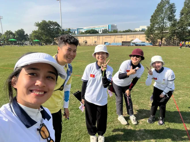 VTV Archery gây ấn tượng với 4 bộ huy chương tại Giải Vô địch Bắn cung – Cung Barebow và Cự ly quốc gia 2025- Ảnh 1. VTV Archery gây ấn tượng với 4 bộ huy chương tại Giải Vô địch Bắn cung – Cung Barebow và Cự ly quốc gia 2025- Ảnh 1.