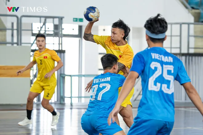 Những giọt mồ hôi khổ luyện trước giờ "săn Vàng" SEA Games 33- Ảnh 33. Những giọt mồ hôi khổ luyện trước giờ "săn Vàng" SEA Games 33- Ảnh 33.