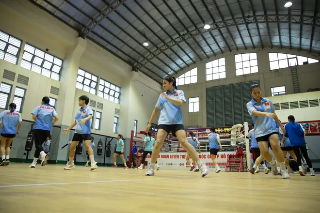 "Tinh thần thép" của những bóng hồng Boxing Việt Nam trước thềm SEA Games 33- Ảnh 9.
