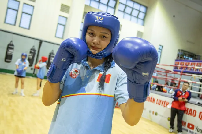 "Tinh thần thép" của những bóng hồng Boxing Việt Nam trước thềm SEA Games 33- Ảnh 15.