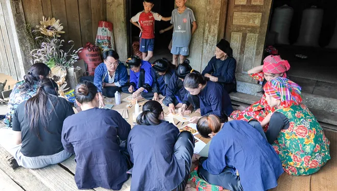 Nghệ thuật từ hạt ngô: Khi nông sản Lân Nóng "kể" chuyện du lịch xanh - Ảnh 3.