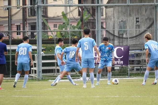 U22 Việt Nam tự tin hướng tới trận gặp U22 Malaysia- Ảnh 3. U22 Việt Nam tự tin hướng tới trận gặp U22 Malaysia- Ảnh 3.