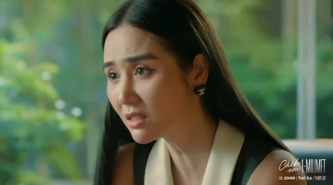 Cách em 1 milimet - Tập 28: Ngân có cảm giác khó tả với vợ chưa cưới của Bách - Ảnh 2.