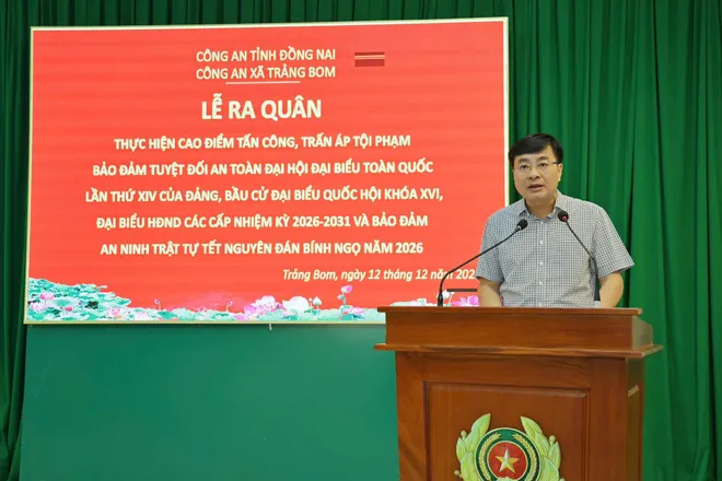 Đồng Nai đồng loạt ra qu&acirc;n cao điểm tấn c&ocirc;ng tội phạm, bảo đảm an ninh c&aacute;c sự kiện lớn năm 2026 - Ảnh 12.