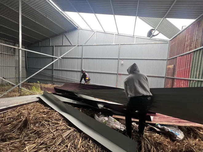 L&acirc;m Đồng: Cưỡng chế ph&aacute; dỡ 6 c&ocirc;ng tr&igrave;nh kh&ocirc;ng ph&eacute;p ở phường Xu&acirc;n Trường - Ảnh 9.