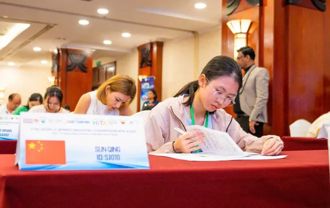 Đội tuyển Việt Nam xếp hạng 4 chung cuộc tại Giải Vô địch trí nhớ thế giới- Ảnh 3. Đội tuyển Việt Nam xếp hạng 4 chung cuộc tại Giải Vô địch trí nhớ thế giới- Ảnh 3.