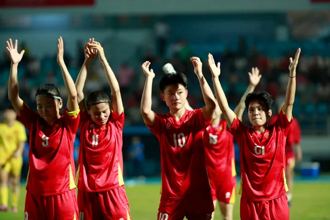 Thua ở loạt luân lưu, bóng đá nữ Việt Nam khép lại gần một thập kỷ thống trị SEA Games- Ảnh 5.
