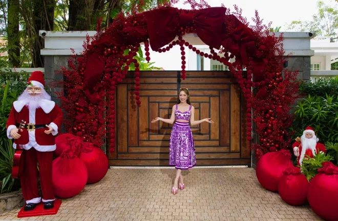 Sao Việt h&aacute;o hức đ&oacute;n Gi&aacute;ng sinh - Ảnh 16.