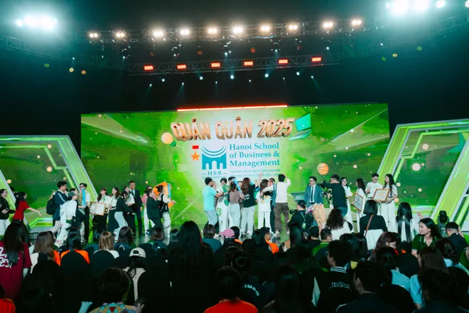 Đội HSB giành ngôi vị Quán quân "Sinh viên thế hệ mới 2025" - Chiến thắng của bản lĩnh và trái tim cộng đồng - Ảnh 2.