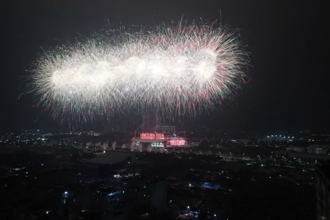 Dưới l&aacute; cờ vẻ vang của Đảng: H&agrave;o h&ugrave;ng bản h&ograve;a ca về niềm tự h&agrave;o d&acirc;n tộc - Ảnh 28.