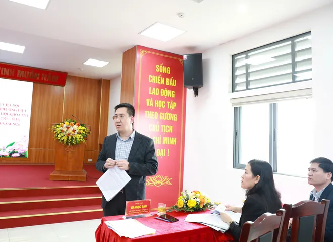 H&agrave; Nội kiểm tra c&ocirc;ng t&aacute;c bầu cử, bảo đảm tiến độ kịp thời, đ&uacute;ng luật - Ảnh 12.