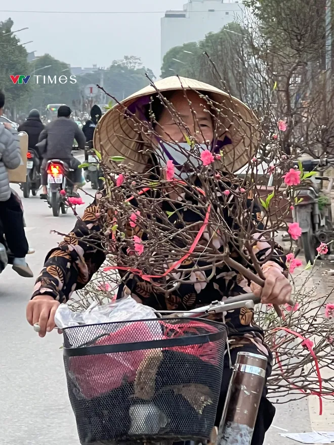 Phố phường Thủ đ&ocirc; rực rỡ sắc xu&acirc;n, người d&acirc;n bắt đầu rục rịch sắm Tết - Ảnh 8.