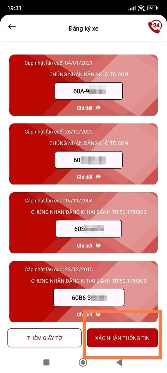 Khai b&aacute;o t&igrave;nh trạng phương tiện tr&ecirc;n Vnetraffic như thế n&agrave;o? - Ảnh 3.