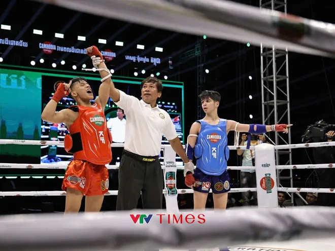 ĐT Việt Nam khởi đầu thuận lợi tại Giải Vô địch Kun Khmer thế giới- Ảnh 2. ĐT Việt Nam khởi đầu thuận lợi tại Giải Vô địch Kun Khmer thế giới- Ảnh 2.