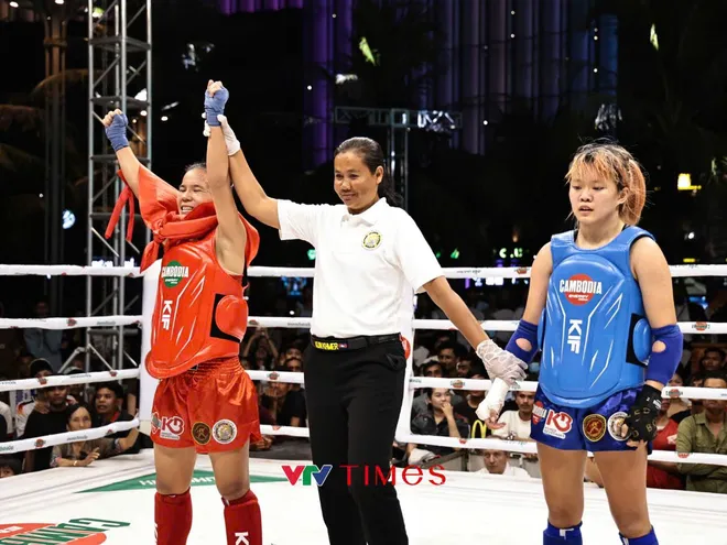 ĐT Việt Nam khởi đầu thuận lợi tại Giải Vô địch Kun Khmer thế giới- Ảnh 6. ĐT Việt Nam khởi đầu thuận lợi tại Giải Vô địch Kun Khmer thế giới- Ảnh 6.