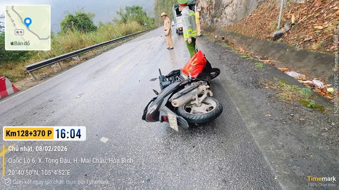 Nguy cơ mất an toàn giao thông trên Quốc lộ 6 dịp Tết Nguyên đán - Ảnh 1.