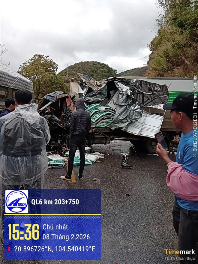 Nguy cơ mất an toàn giao thông trên Quốc lộ 6 dịp Tết Nguyên đán - Ảnh 8.