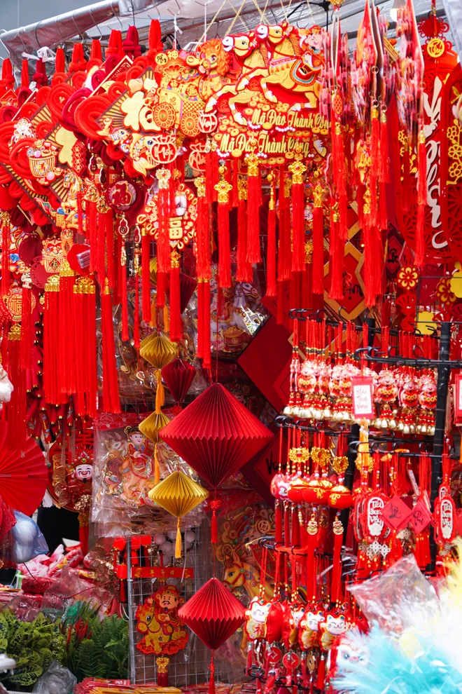 Phố phường Thủ đ&ocirc; ngập tr&agrave;n sắc xu&acirc;n  - Ảnh 18.