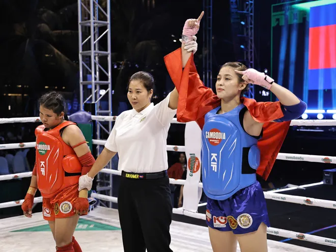 ĐT Việt Nam 'bay cao' tại Giải Vô địch Kun Khmer thế giới lần VI- Ảnh 3. ĐT Việt Nam 'bay cao' tại Giải Vô địch Kun Khmer thế giới lần VI- Ảnh 3.