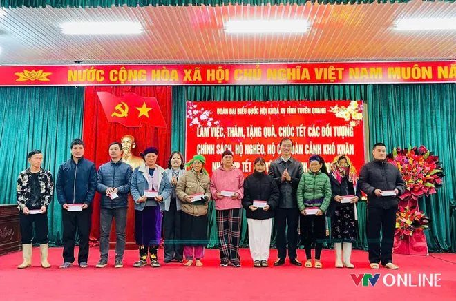 Tuyên Quang: Xã vùng cao Thuận Hòa chăm lo Tết cho người nghèo và các đối tượng chính sách - Ảnh 3.