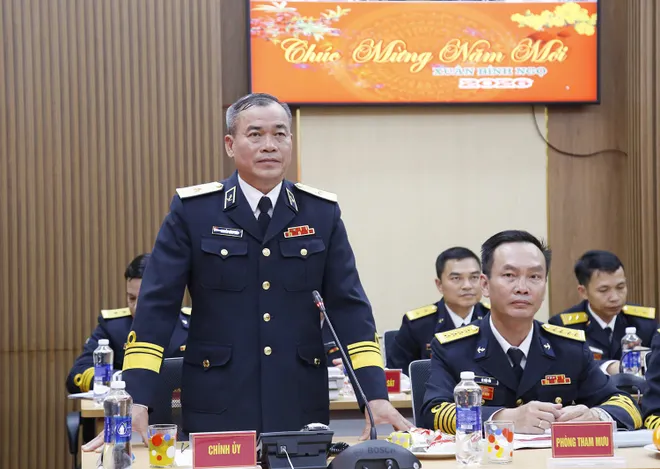 Vùng 3 Hải quân tổ chức điểm cầu trực tuyến chúc Tết các tàu và trạm ra đa - Ảnh 5.
