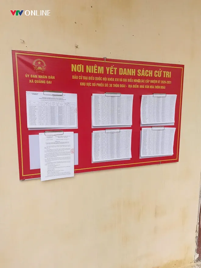 X&atilde; Quảng Oai (H&agrave; Nội) triển khai đồng bộ c&ocirc;ng t&aacute;c chuẩn bị bầu cử Quốc hội v&agrave; HĐND 2026 - Ảnh 4.