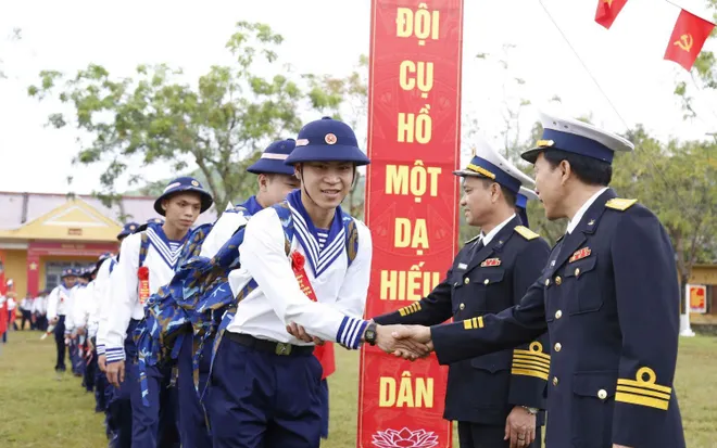 Qu&acirc;n chủng Hải qu&acirc;n ho&agrave;n tất tiếp nhận chiến sĩ mới năm 2026- Ảnh 6.