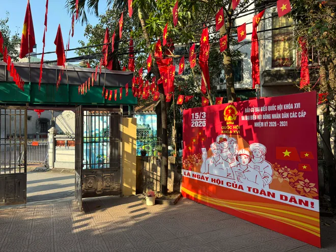 H&agrave; Nội khẩn trương chuẩn bị cho ng&agrave;y bầu cử 15/3 - Ảnh 2.