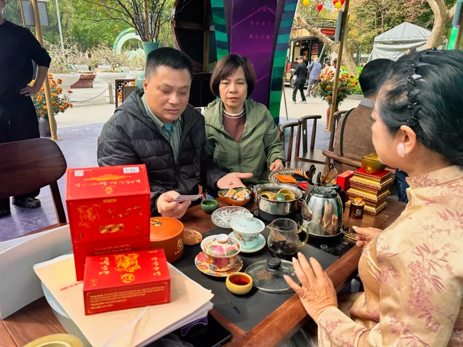 Đ&aacute;nh thức di sản bằng c&ocirc;ng nghệ tại Lễ hội Du lịch H&agrave; Nội 2026- Ảnh 4.