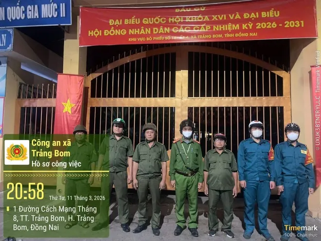 C&ocirc;ng an tỉnh Đồng Nai chủ động đảm bảo an ninh, an to&agrave;n cho cuộc bầu cử - Ảnh 15.