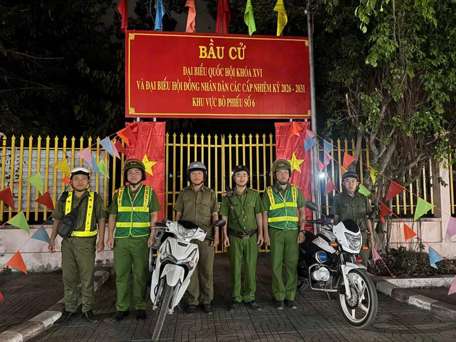 C&ocirc;ng an tỉnh Đồng Nai chủ động đảm bảo an ninh, an to&agrave;n cho cuộc bầu cử - Ảnh 9.