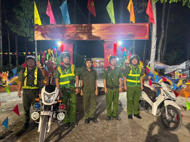 C&ocirc;ng an tỉnh Đồng Nai chủ động đảm bảo an ninh, an to&agrave;n cho cuộc bầu cử - Ảnh 8.