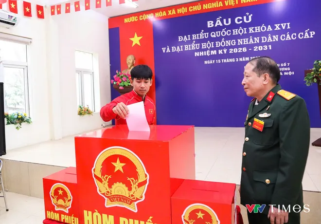 VĐV Việt Nam rộn ràng tham gia Ngày bầu cử Quốc hội và HĐND các cấp- Ảnh 7.