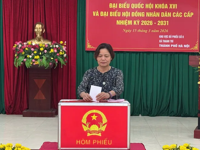 Ngày hội bầu cử lan tỏa đến từng mái nhà - Ảnh 19.