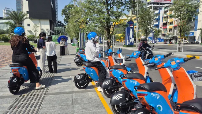 TP Hồ Chí Minh: Xe đạp điện công cộng thu hút người dân trải nghiệm- Ảnh 4. TP Hồ Chí Minh: Xe đạp điện công cộng thu hút người dân trải nghiệm- Ảnh 4.