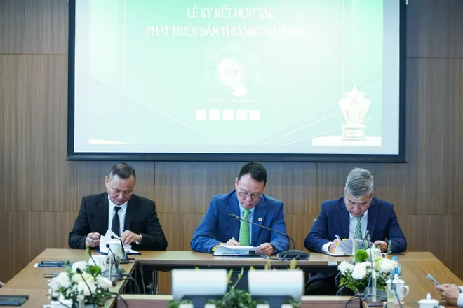 Lễ ký kết hợp tác phát triển sàn thương mại điện tử VTVshop- Ảnh 5. Lễ ký kết hợp tác phát triển sàn thương mại điện tử VTVshop- Ảnh 5.