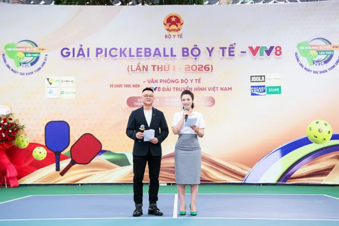 Khai mạc Giải Pickleball Bộ Y tế - VTV8 lần thứ I năm 2026- Ảnh 21.
