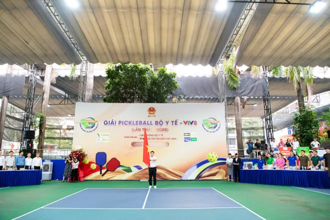 Khai mạc Giải Pickleball Bộ Y tế - VTV8 lần thứ I năm 2026- Ảnh 27.
