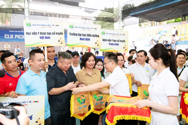 Khai mạc Giải Pickleball Bộ Y tế - VTV8 lần thứ I năm 2026- Ảnh 14.